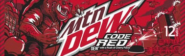 Code Red Mountain Dew Syrup 12L BIB