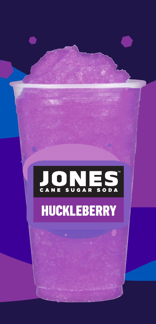 Jones Soda Huckleberry Cane Sugar Soda Syrup