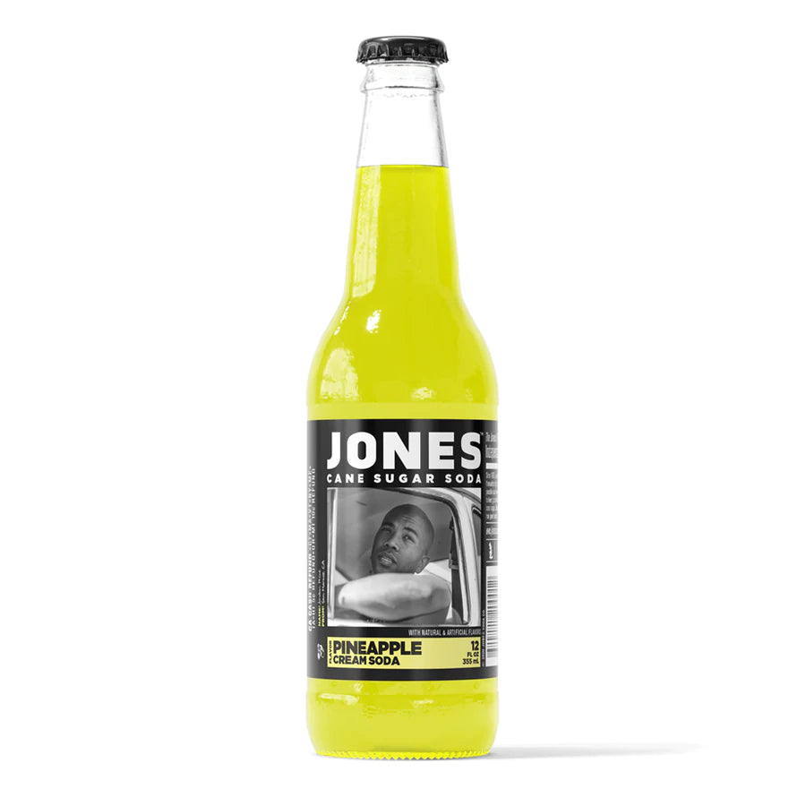 Jones Pineapple Cream Cane Sugar Soda Syrup 🍍 – Fizzy Delivery