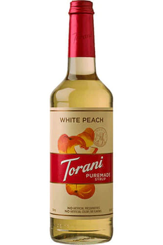 Torani Puremade White Peach Italian Soda Syrup