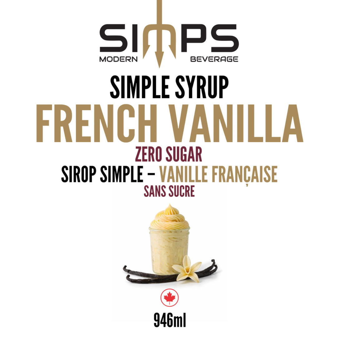 Simps - ZERO SUGAR - French Vanilla