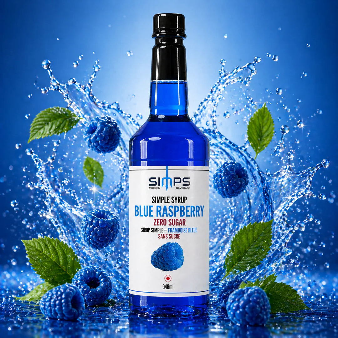 Simps Zero Sugar Blue Raspberry Syrup