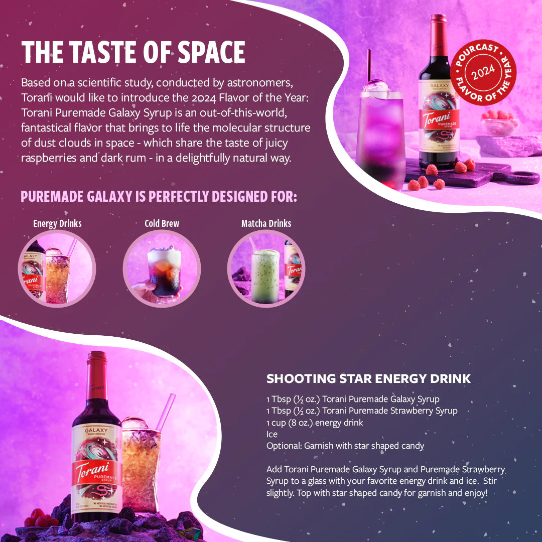 Torani Puremade Galaxy Syrup