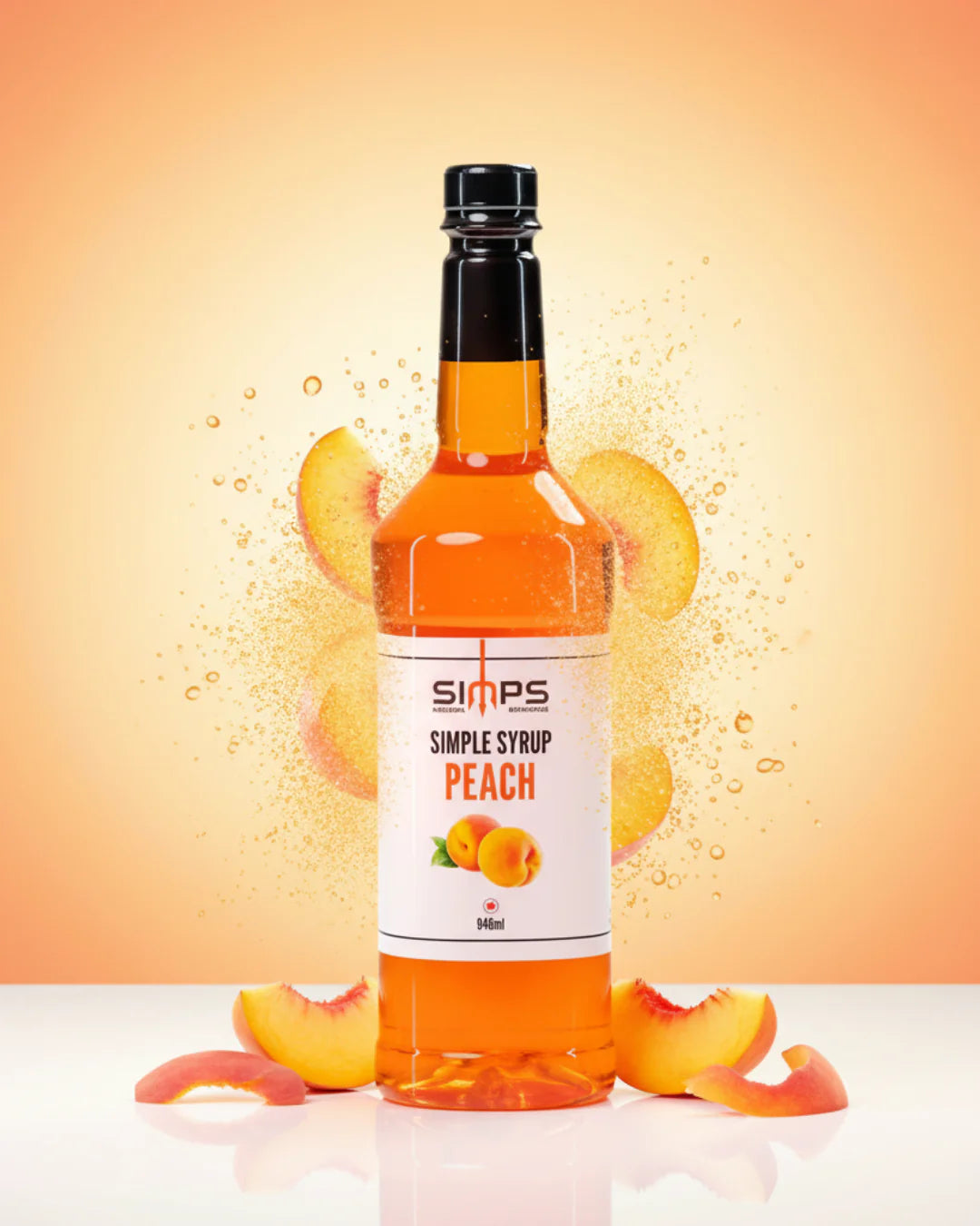 Simps Peach Syrup