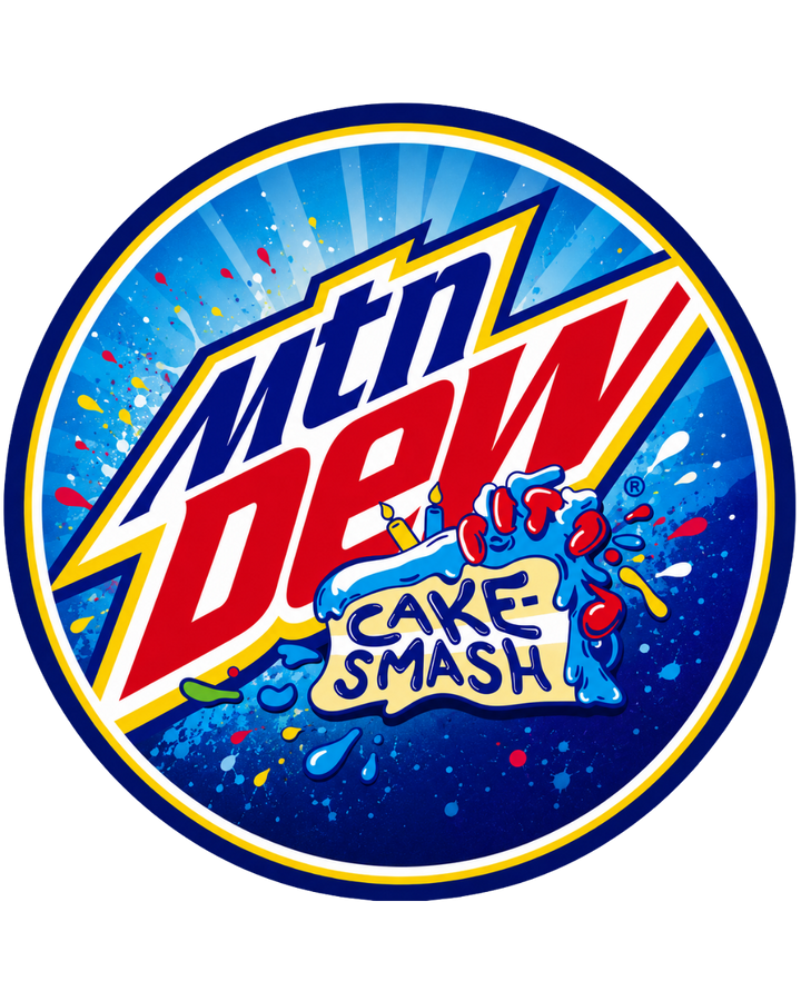 Mountain Dew Cake-Smash Syrup 12L BIB