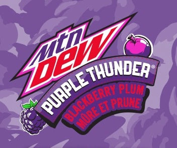 Purple Thunder Mountain Dew Syrup