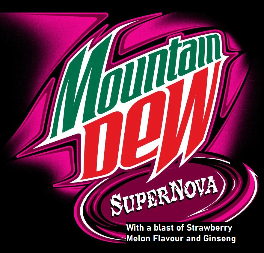 Supernova Mountain Dew Syrup