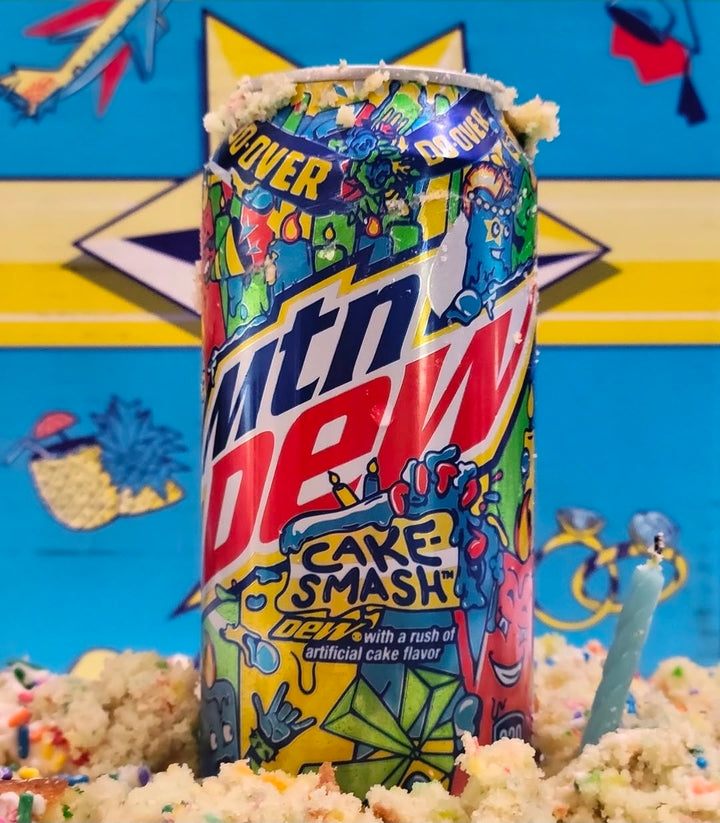 Mountain Dew Cake-Smash Syrup 12L BIB