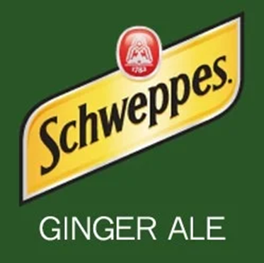 Schweppes Ginger Ale Syrup – Fizzy Delivery