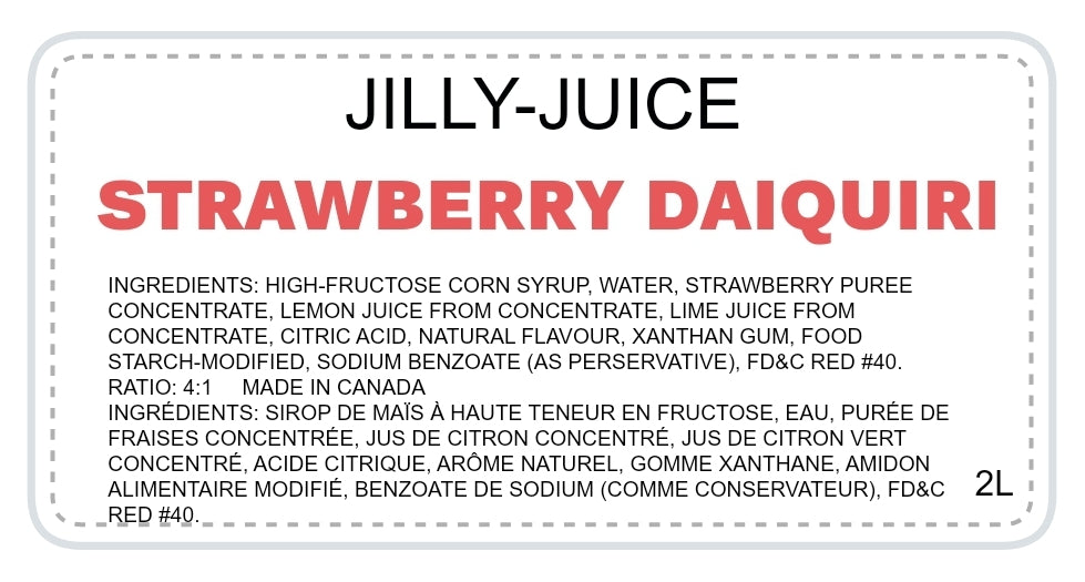 Strawberry Daiquiri Syrup 🍓