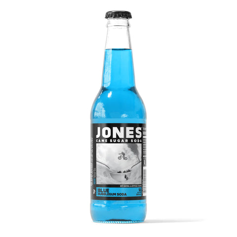 Jones Blue Bubblegum Cane Sugar Soda Syrup