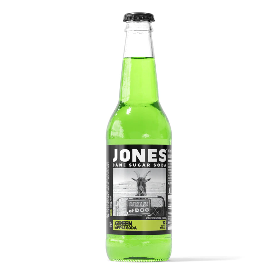 Jones Green Apple Cane Sugar Soda Syrup 🍏