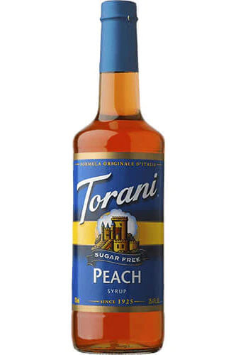 Torani Sugar Free Peach Italian Soda Syrup