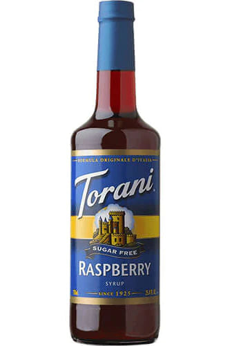 Torani Sugar Free Raspberry Italian Soda Syrup