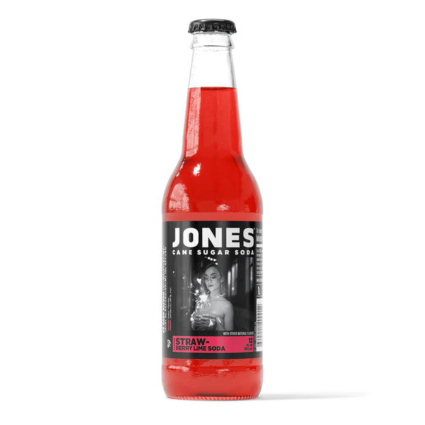 Jones Strawberry Lime Cane Sugar Soda Syrup 2L 🍓