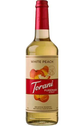 Torani Puremade White Peach Italian Soda Syrup